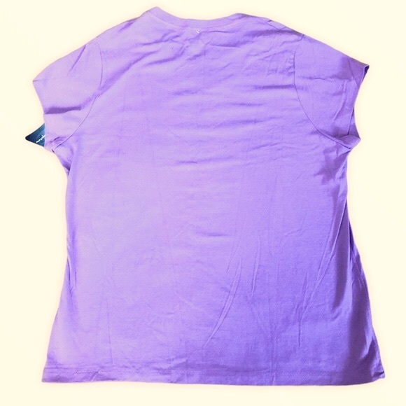 NWT PURPLE CHAMPION CASUAL SHORT SLEEVE T-SHIRT - Picture 5 of 11